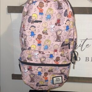 Vans Pink Cartoon Character Bag